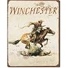 Winchester Logo Metal Tin Sign 12.5W x 16H , 12x16