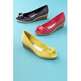 Chadwicks Etienne Aigner® Kambel Polka-Dot Wedges by Chadwicks
