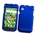 Samsung Vibrant T959 Galaxy S (T-Mobile) Rubberized Snap On Protector Hard Case, Blue