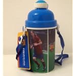 Official Licensed GENUINE FC Barcelona Drinking Water Bottle - with Player Images