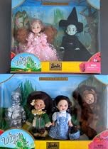 Barbie Wizard of Oz Kelly Doll & Friends Giftset & Glinda and Wicked Witch of the West Giftset (2003)