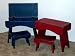 Handmade Primitive Style Child's Table and Stool Set - Custom Made in Your Choice of 11 Colors - Handmade to Order