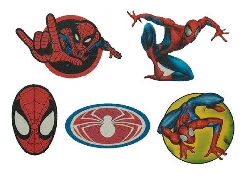 Childrens Toyshop  Toys : Spiderman Party Tattoos