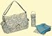 A Step Above Buckle Diaper Bag in Blue Sugar & Spice