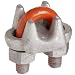 CM 490-M250 1/2" Cable and Wire Size, Galvanized Zinc Finish, Forged Steel Forged Wire Rope Clip, (Pack of 2)