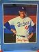 Jerry Reuss autographed Los Angeles Dodgers poster
