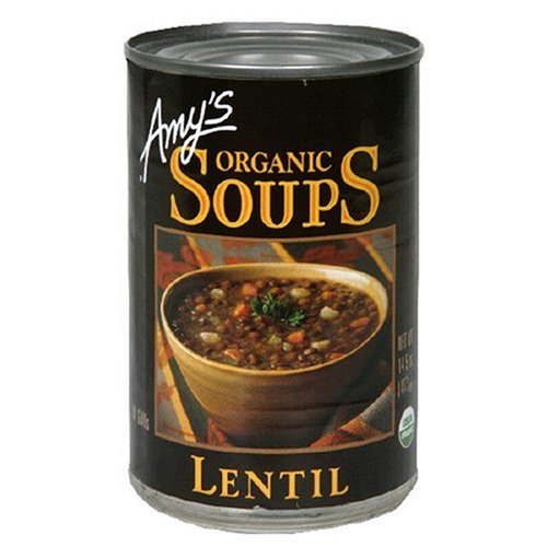 Amy's Organic Lentil Soup, 14.5-Ounce Cans (Pack of 12)