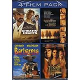 4-Film Pack: Cheatin' Hearts, South of Heaven West of Hell, Barbarosa, A Texas Funeral by