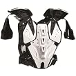 Thor MX Force Protector Adult Roost Deflector Off-Road Motorcycle Body Armor - White