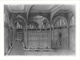 Historic Print (S): [Reading room in Islamic library]