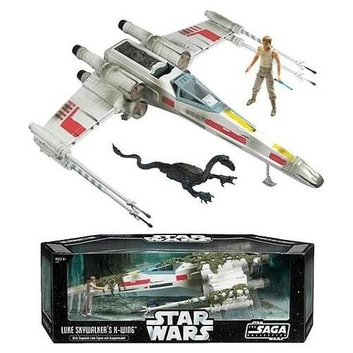  Star Wars X-Wing Fighter Vehicle with Luke Skywalker Figure