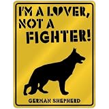 New  I Am A German Shepherd Lover / Lovin'  Parking Sign Dog