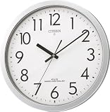 リズム時計｜CITIZEN (シチズン) 掛け時計 パルウェーブM777 電波時計 4MY777-019