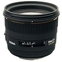 Sigma 50mm f/1.4 EX DG HSM Fixed Lens - Black (310-101)