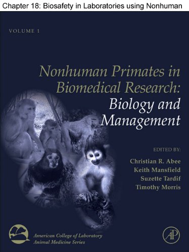 Chapter 18, Biosafety in Laboratories using Nonhuman Primates (American College of Laboratory Animal Medicine)