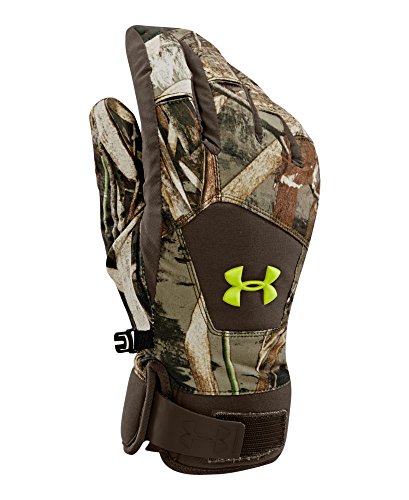 Under Armour Men's UA Scent Control ColdGear® Infrared Primer Gloves Large REALTREE MAX 5
