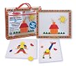 Melissa & Doug Magnetic Pattern Blocks Set