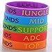League of Legends Top Jungle ADC Mid Support Silicone Bracelet 5pcs/Set
