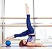 ProBody Pilates Mini Exercise ball - Premium 9-Inch Stability Ball for Pilates, Yoga, Barre, Training and Physical Therapy