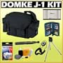 ValuePro Domke J-1 Journalist Camera Bag Black + Photography Accessory Kit