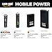 COM-PAD Power Bank 3000 Portable USB Charger for iPhone, Samsung and most USB Smartphones - black