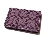 [コーチ] coach　シグネチャー名刺入れ  F60660SPMPM　（アウトレット品） コーチ 名刺入れ