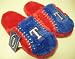Texas Rangers MLB Plush Slide Slippers - M