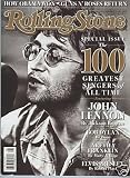 JOHN LENNON ROLLING STONE MAGAZINE NOVEMBER 2008 100 GREATEST SINGERS OF ALL TIME!