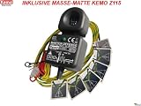 *NEU* KFZ-Marder-Set KEMO M186 + Z115 Marderabwehr Marderschutz 12-15 V/DC + Masse-Matte f. Elektro-Marderschock-Geräte **CAN-Bus-geeignet*(+Befestigungsschrauben+Kabelbinder)
