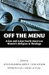 Off the Menu: Asian and Asian North American Women's Religion and Theology