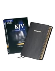 Book: KJV Concord Reference Black Calf Split thumb-indexed KJ564:XRI - Cambridge Bibles
