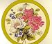 Hand Painted Hanging 10" Daisy Wall Plate
