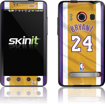 Skinit K. Bryant - Los Angeles Lakers #24 Vinyl Skin for HTC EVO 4G