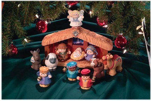 Childrens Toyshop  Spielwaren : Little People J4506 - Weihnachtskrippe