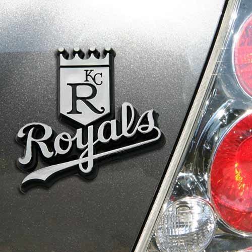 Kansas City Royals Silver Car Emblem