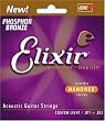 16027 Phosphor Bronze Ultra Thin NanoWeb Custom Light Acoustic Guitar Strings (11-52)