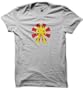 Gundam Robot Jersey Cotton T-Shirt, Ash Grey, X-Large