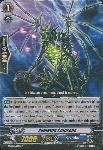 Cardfight!! Vanguard TCG - Skeleton Colossus (BT06/065EN) - Breaker of Limits