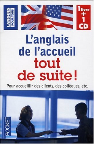 City Travel Guides Discounted  Livres : Coffret L'anglais de l'accueil tout de suite ! (1CD audio)
