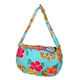 Olive N Figs Floral Beach Bag - Tri zip