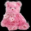 TY Punkies - LIL' HUGZ the Bear (Pink Version)