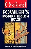A Dictionary of Modern English Usage (0192813897) by Fowler, Henry Watson