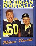 Official 1988 Michigan Football Program (vol 24, #10)