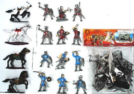 Crusaders Figure Playset (Bagged) 1-32 BMC