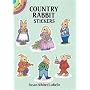 Country Rabbit Stickers (Dover Little Activity Books)
