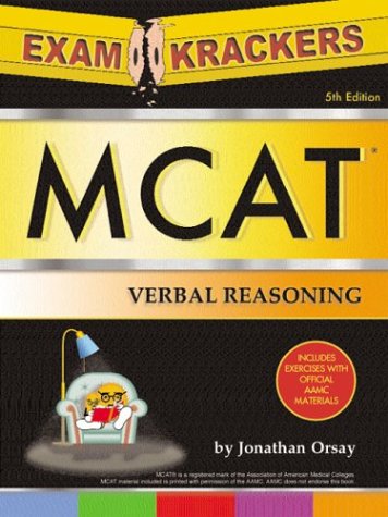 Examkrackers McAt Verbal Reasoning and Math