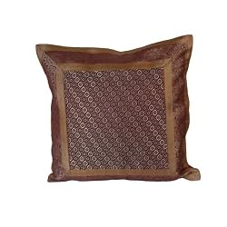 Cushion Cover in Silk Spring Decor from India