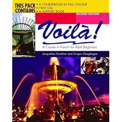Voila!: A Course in French for Adult Beginners (Book & CD)