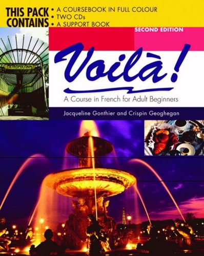 Voila!: A Course in French for Adult Beginners (Book & CD)