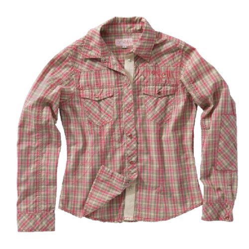 O`Neill Bluse, rose/kariert
